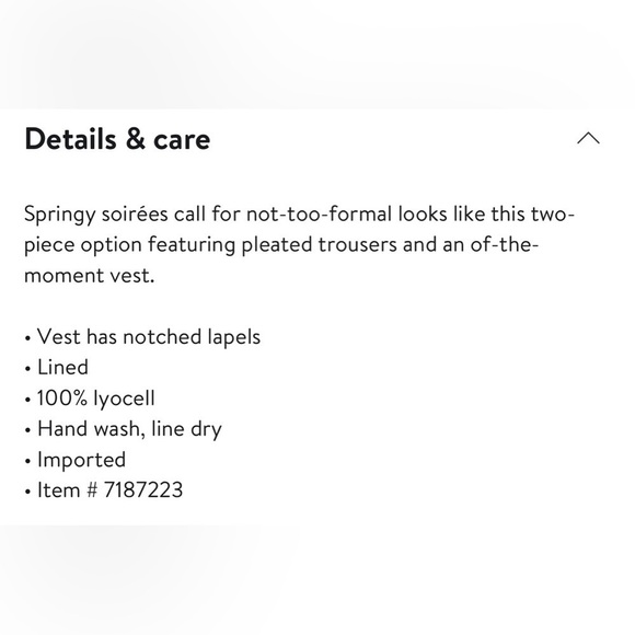 Free People Gabbie Vest Suit Spring Tux Black Set Sz6 NWOT - Picture 4 of 10